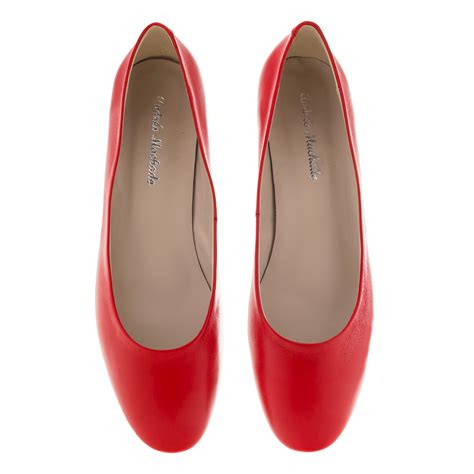 red flats amazon|red ballet flats with heel.